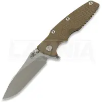 Hinderer Couteau pliant Eklipse 3.5 Slicer, S45VN Stonewash, fde