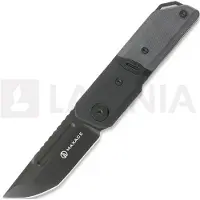 Maxace Couteau pliant Capsule 2.0, Black G-10