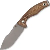 Bastards Knives Orion, Brown Micarta