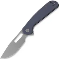 Liong Mah Designs Couteau pliant Trinity, Grey G10