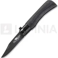 Antonini Couteau pliant Old Bear Total Black XS, aluminium collar