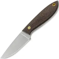Brisa Couteau Bobtail 80, bison micarta, flat, kydex