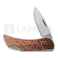 Case Cutlery Couteau pliant Amber Bone Peach Seed Jig Copperhead