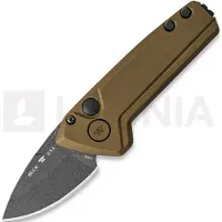 Buck Couteau pliant Auto Mini Deploy Burnt Bronze