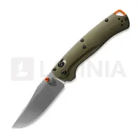 Benchmade Couteau pliant Taggedout S45VN Satin, od green G10