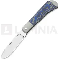 Kizer Cutlery Couteau pliant Trestle D Nitro-V, Gray Aluminum & Vortex Micarta, Satin