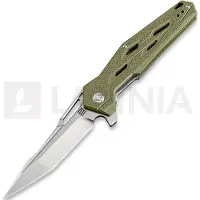 Artisan Cutlery Couteau pliant Interceptor Linerlock D2, vert