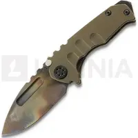 Medford Couteau pliant Micro T S35VN Vulcan DP, OS Bronze