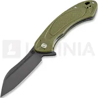 Artisan Couteau pliant Immortal Linerlock D2, Green Textured