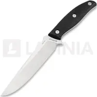 Böker Magnum Collection 2025 02MAG2025 Satin BKR-10, Textured Black G10, Limited Edition couteau fixe