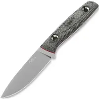 Trc knives Classic Freedom, FFG Satin Böhler M390, Black Canvas Micarta Red Liner, Kydex Sheath, couteau outdoor
