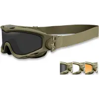 Wiley x Spear DBL Tan Frame, Smoke Grey/Clear/Light Rust