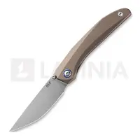 MKM Knives Couteau pliant Detonario - M390 - Aluminum, gunmetal