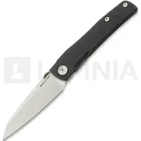 RealSteel Couteau pliant Destra Grooved Black G-10