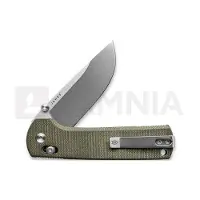 The James Brand Couteau pliant The Kline - OD Green / Stainless / Micarta / Straight