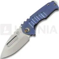 Medford Couteau pliant Genesis T S45VN Tumbled DP, Blue