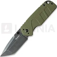 Smith's Sharpeners Couteau pliant Campaign Linerlock, vert