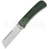 QSP Knife Couteau pliant Hedgehog Slip Joint Green Micarta