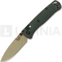 Benchmade Couteau pliant Mini Bugout Elmax Taiga Green