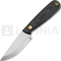 Brisa Couteau de cou Necker 70 Scandi, black micarta, kydex