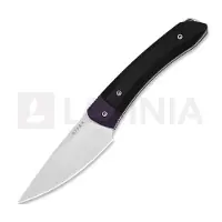Kizer Cutlery Couteau Momo Fix 3 AEB-L, Black G-10, Stonewash