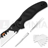 Kizer Cutlery Couteau pliant C01C Uti 2, Black G-10 & Black PVD