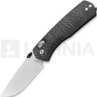The James Brand Couteau pliant The Carter - Carbon Fiber / Stainless / Straight
