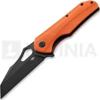 Bestech Couteau pliant Operator - Blackwash - G10, orange