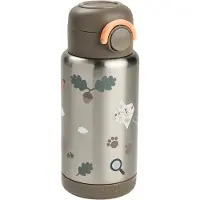 Done by Deer Bouteille Thermos av. Paille - 340 ml - Tiny Sentie - - UneTaille - Bouteille Thermos