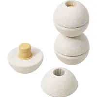 Modu Balles en mousse - 3 pces - Sable Grey/Honey Yellow - - UneTaille - Bloc de Motricité