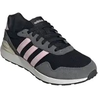 Adidas Baskets basses 'Run 60s 4.0' gris / rose clair / noir