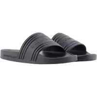 Emporio Armani pour homme. EM002246_AF16403 Tongs Logo Tape noir (42), Plat, Aucun, Beachwear
