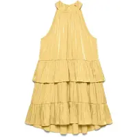 Vero Moda Robe 'VMELISA' jaune