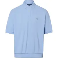 Ralph Lauren pour homme. 710B18907005 Polo en piqué Relaxed Fit bleu (L), Casuel, Coton, Manche courte