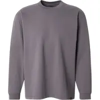 Levi's T-Shirt 'LS Workwear Tee' gris basalte