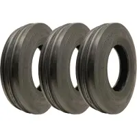 Parnells 3.50-8 Haybob Rake Turner Tyre 4ply Journey H8023 195kgs 51A4 20km/h (Lot de 3)