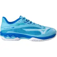 Mizuno Chaussures de Padel Mizuno Femme Wave Exceed Light 2 River Blue White Mugen Blue-Taille 40,5