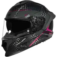 SMK-Link Titan Carbon Nero Full Face Helmet Noir S