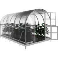 KLASIKA GREENHOUSES Serre KLASIKA 12 (3x4m) avec fondations et polycarbonate de 6mm ;