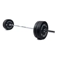 Nordcore Ensemble d'haltères nord-coréens Bumper Core 80 kg
