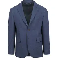 Suitable Tweed Colbert Mid Bleu