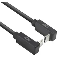 ACT AC7477, 1 m, USB C, USB C, USB 3.2 Gen 2 (3.1 Gen 2), 10 Gbit/s, Noir