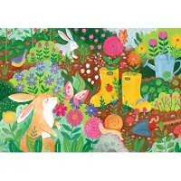 Cobble Hill Puzzle Pièces XXL - Jardin Des Lapins - 100 à 149 pièces