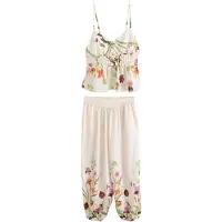 Ted Baker Pyjama crème / vert / violet / orange