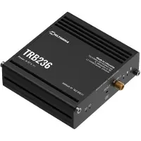Teltonika TRB236 (without PSU) LTE CAT4, Routeur, Noir