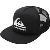 Quiksilver Casquette 'Foamslayer' noir / blanc