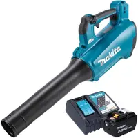 Makita Souffleur sans fil DUB 184 Z 18 V sans balais + 1 batterie 9,0 Ah + chargeur