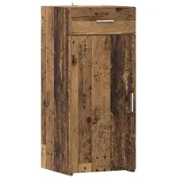 vidaXL Armoire de rangement en bois recyclé 40 x 42,5 x 93 cm, aggloméré