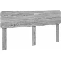 vidaXL Tête de lit, couleur Sonoma, matériau composite en bois