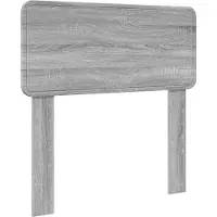vidaXL Tête de lit, couleur Sonoma, matériau composite en bois